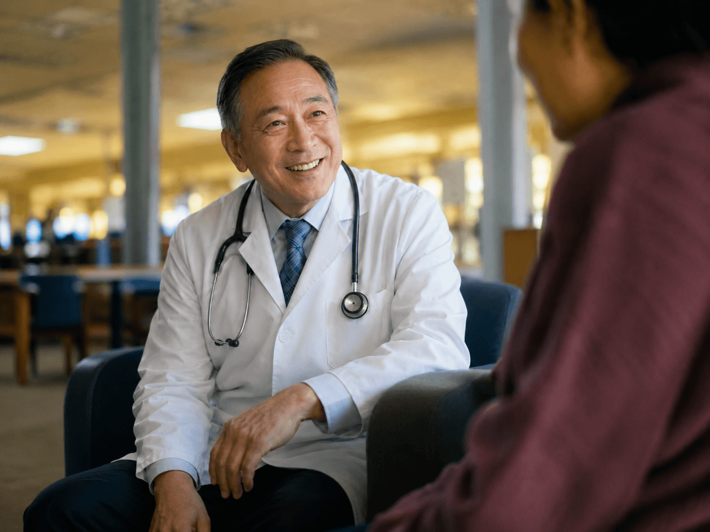 A Canadian physician in consultation